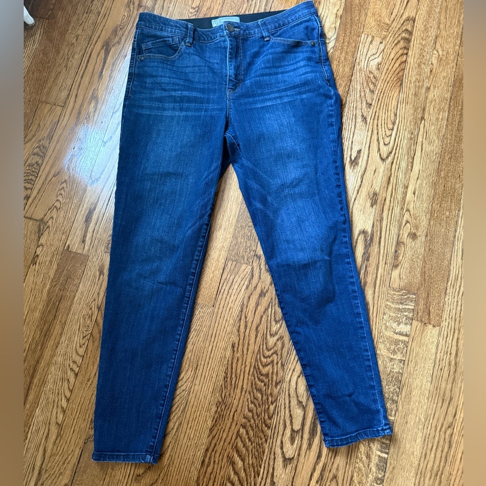 Wit and Wisdom Sophie Blue Women's Jeans (Size 14)